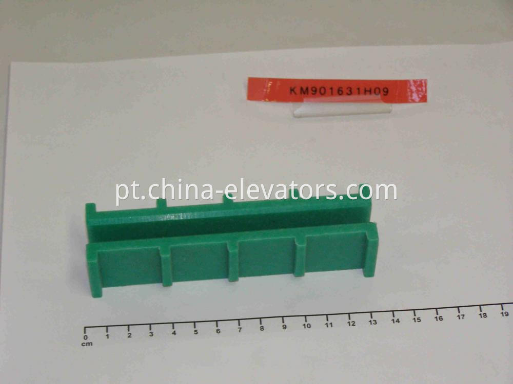 KONE LIFT SAPAÇÃO INSERIR 9MM KM901631H09 KONE Lift Guide Shoe Insert 9mm KM901631H09